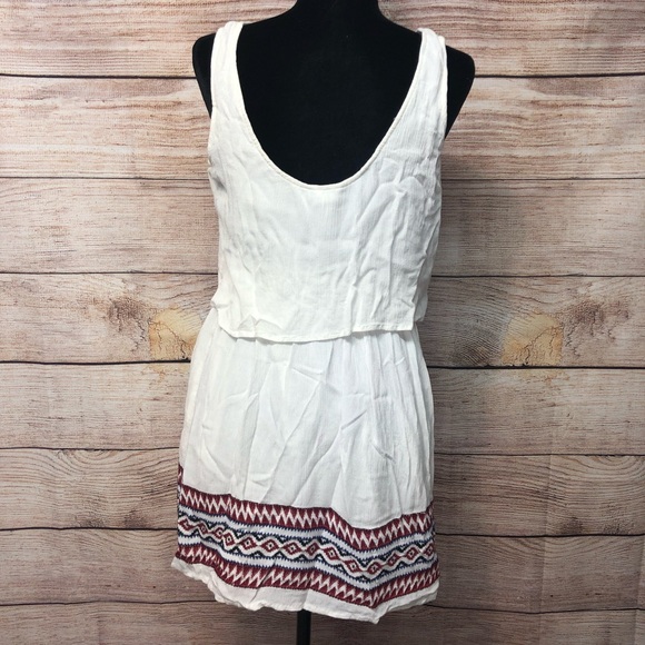 Forever 21 Embroidered Gauze Layered Dress - Picture 3 of 6